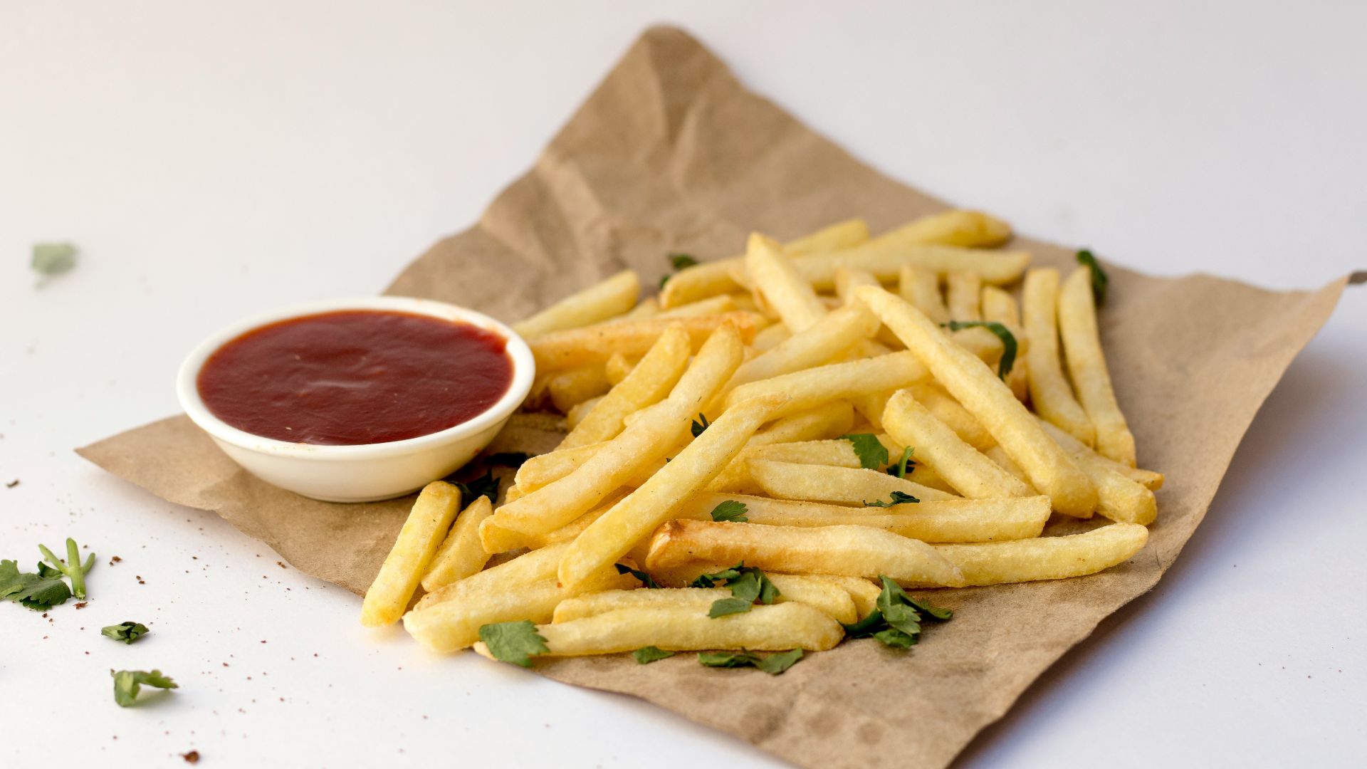 20. Frites de fast-food