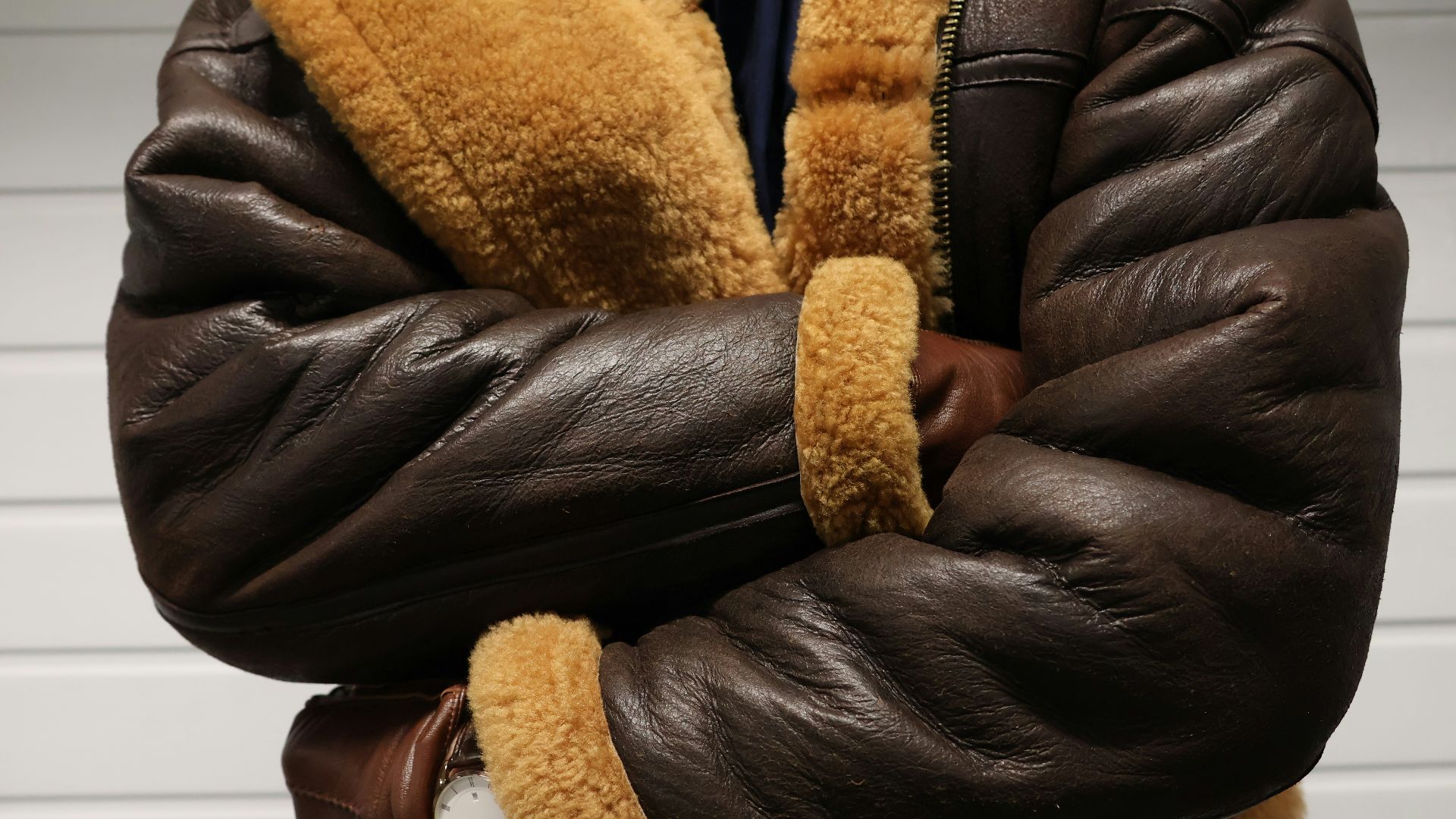 4. Vestes en cuir de chèvre