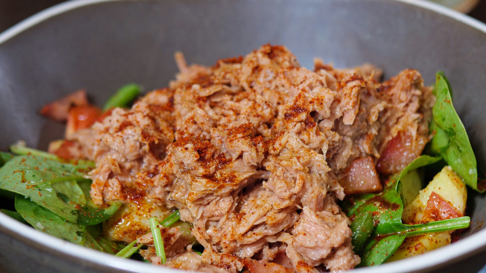 4. Salade de thon sur pain moelleux