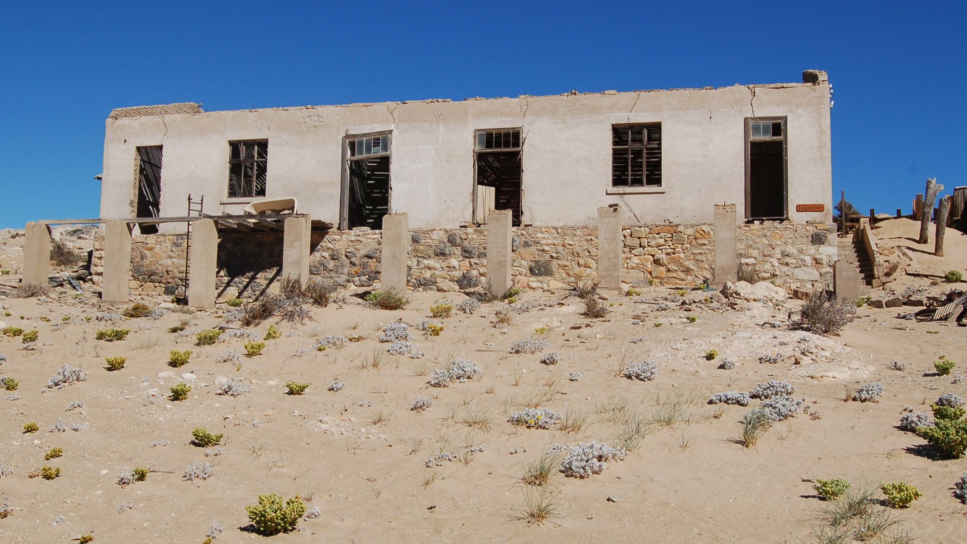 17. Kolmanskop, Namibie