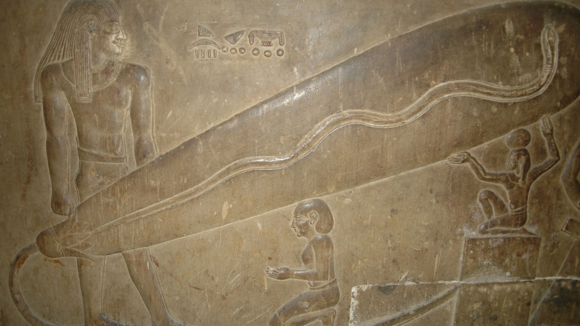 14. Les reliefs de Dendérah