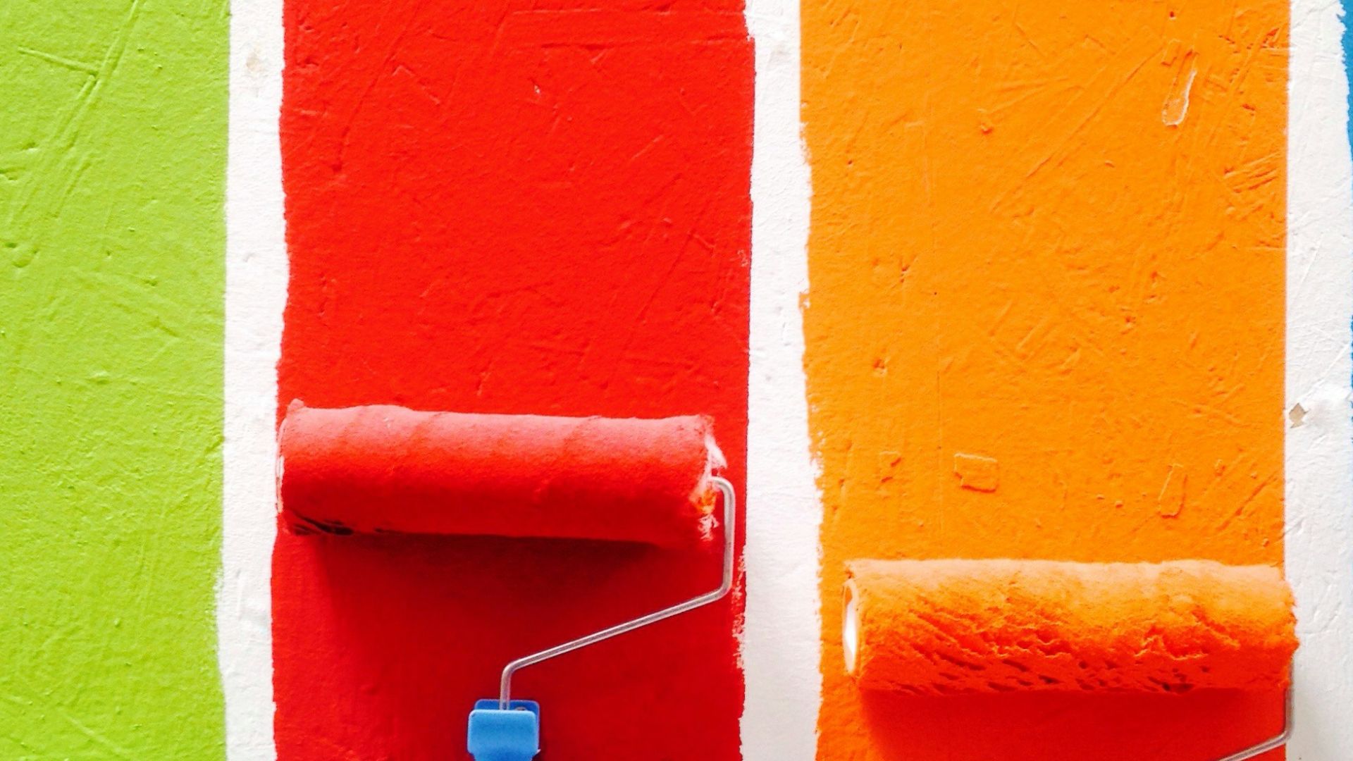 11. Peinture murale aux couleurs vives