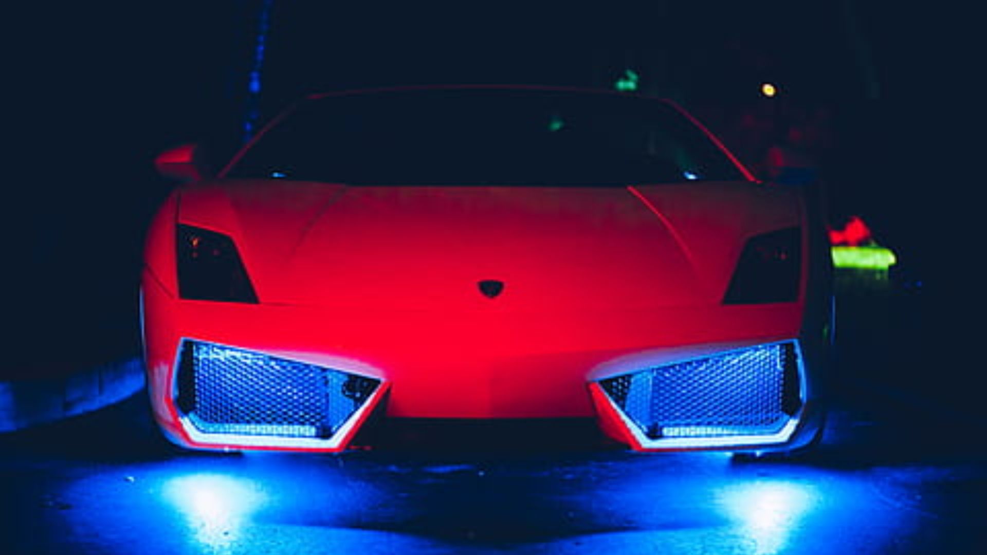 6. Éclairage néon sous la carrosserie