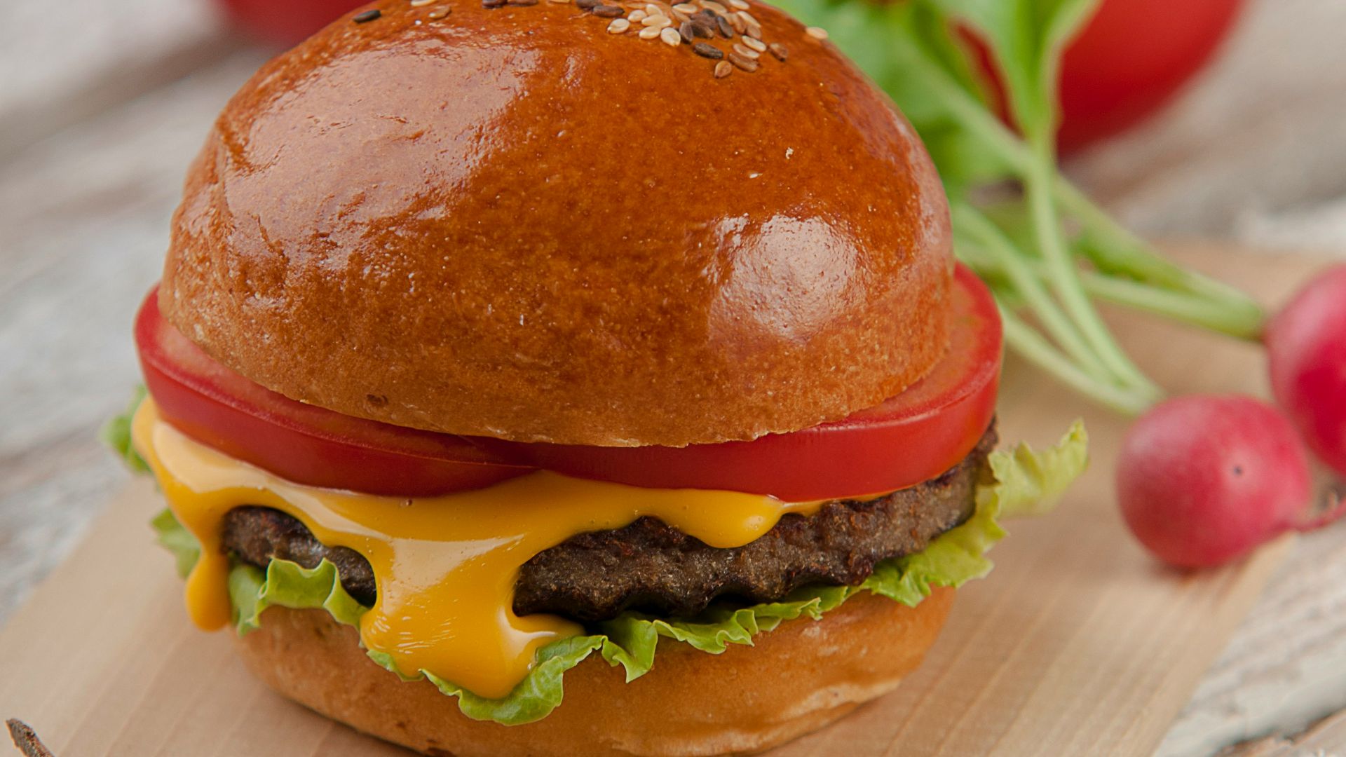 3. Cheeseburger Deluxe Jr. de Wendy's