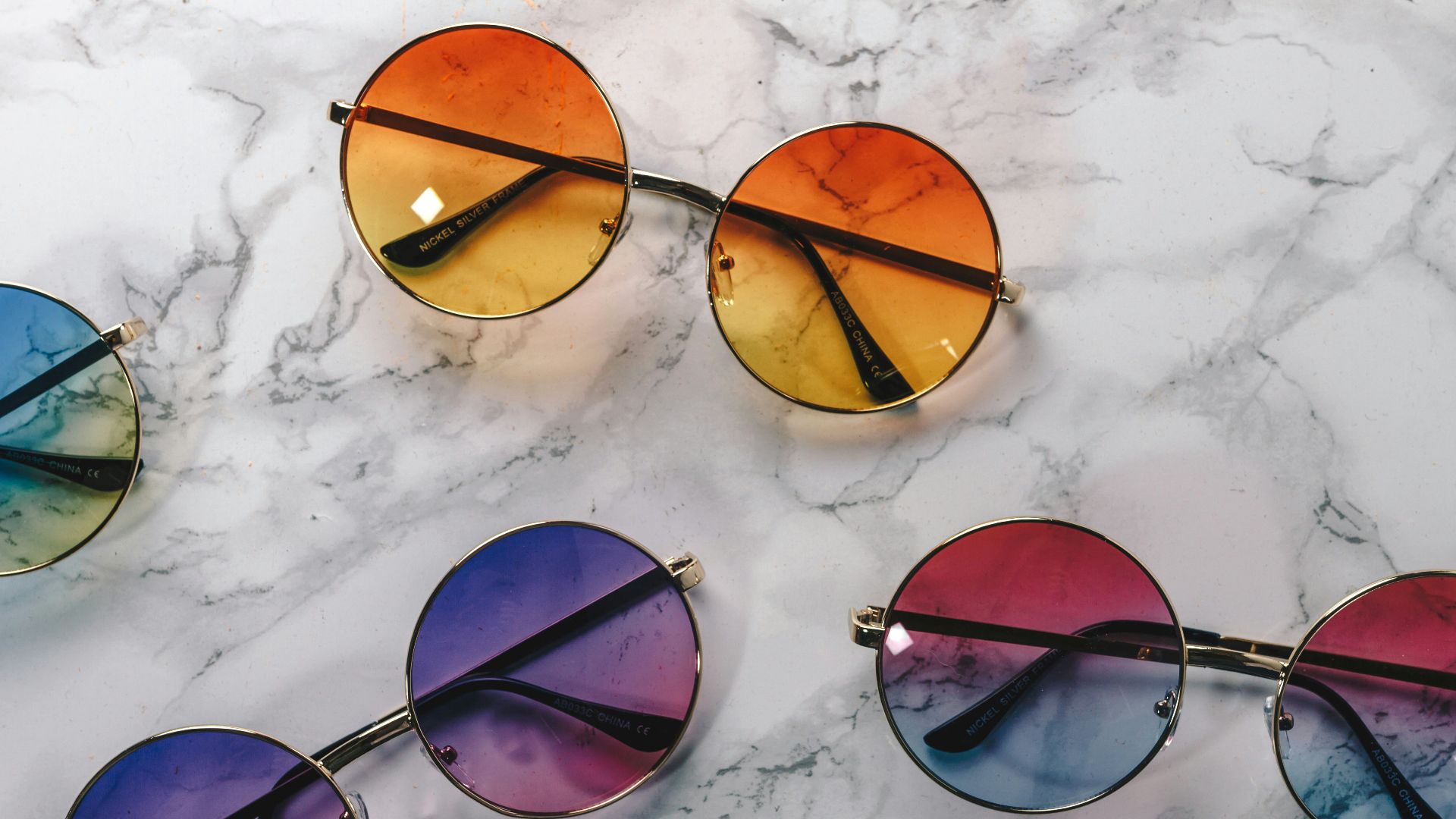 5. Verres colorés sans monture