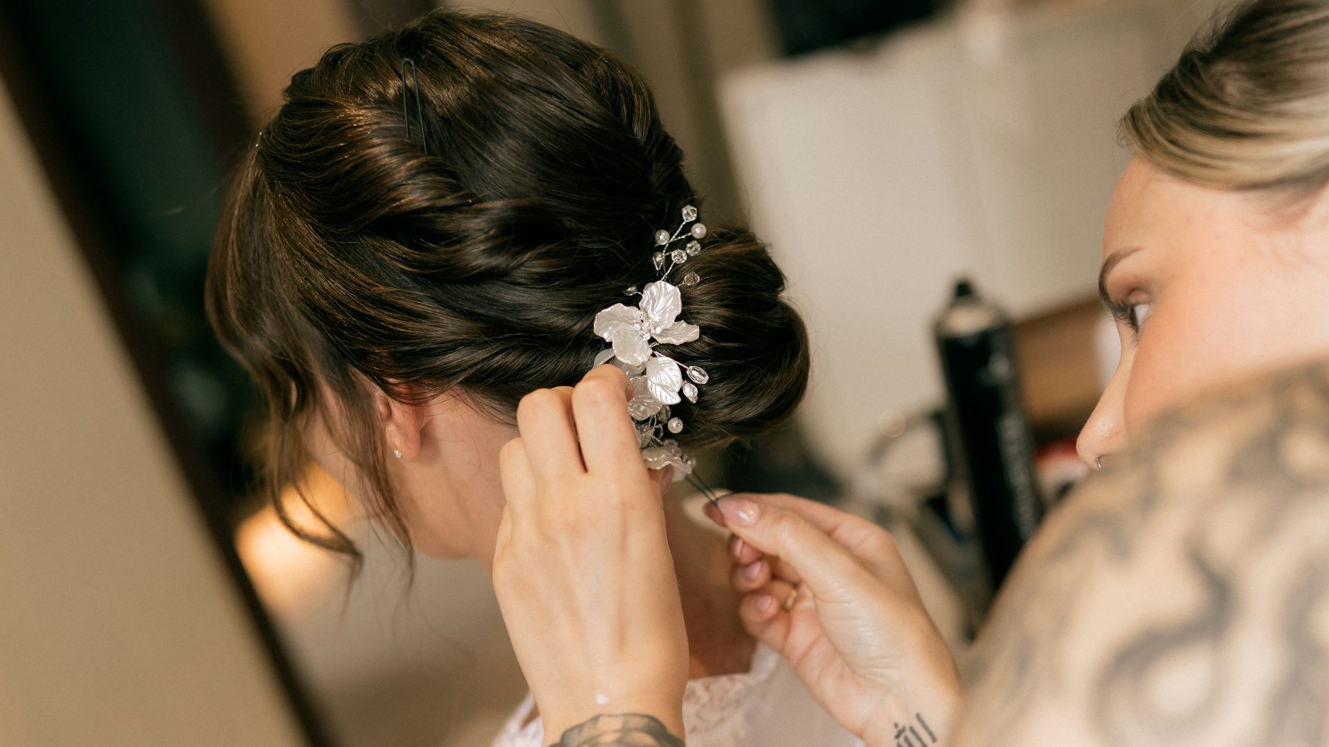 6. Barrettes à fleurs