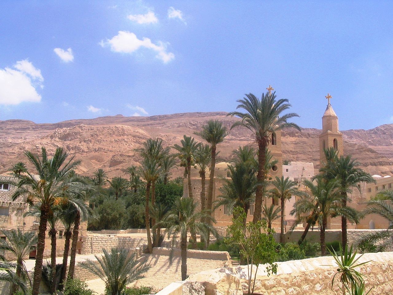 7. Monastère de Saint-Antoine (Égypte, 298)