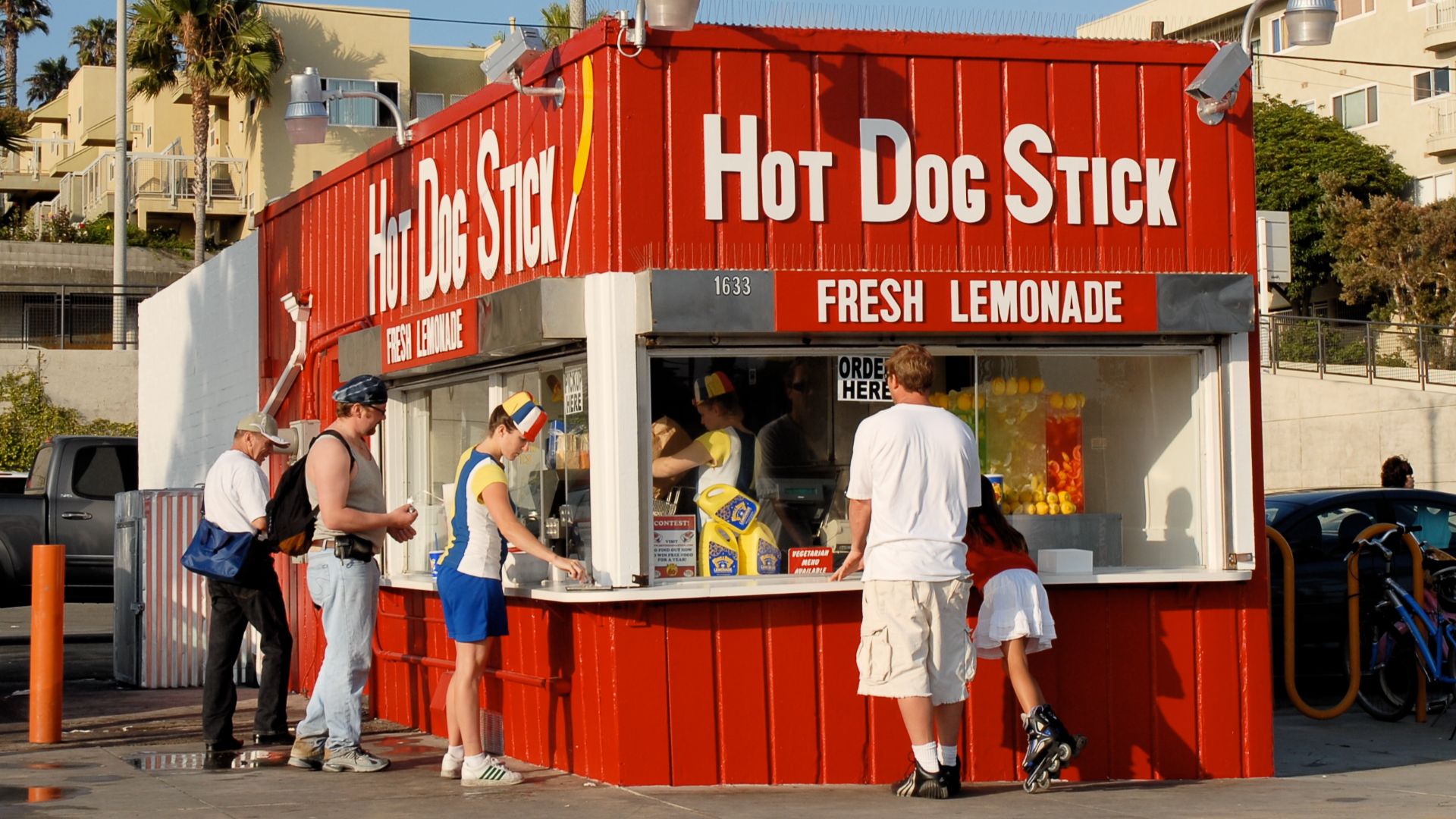 6. Hot-dog sur un bâton