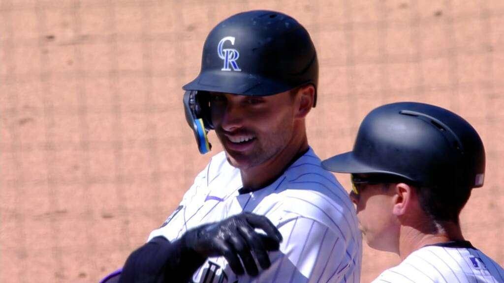 Édouard Julien plays a key role in the Rockies’ victory over the Dodgers