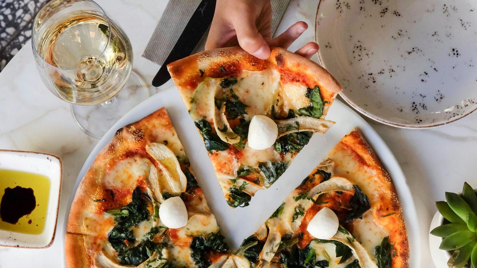 4. Tranches de pizza