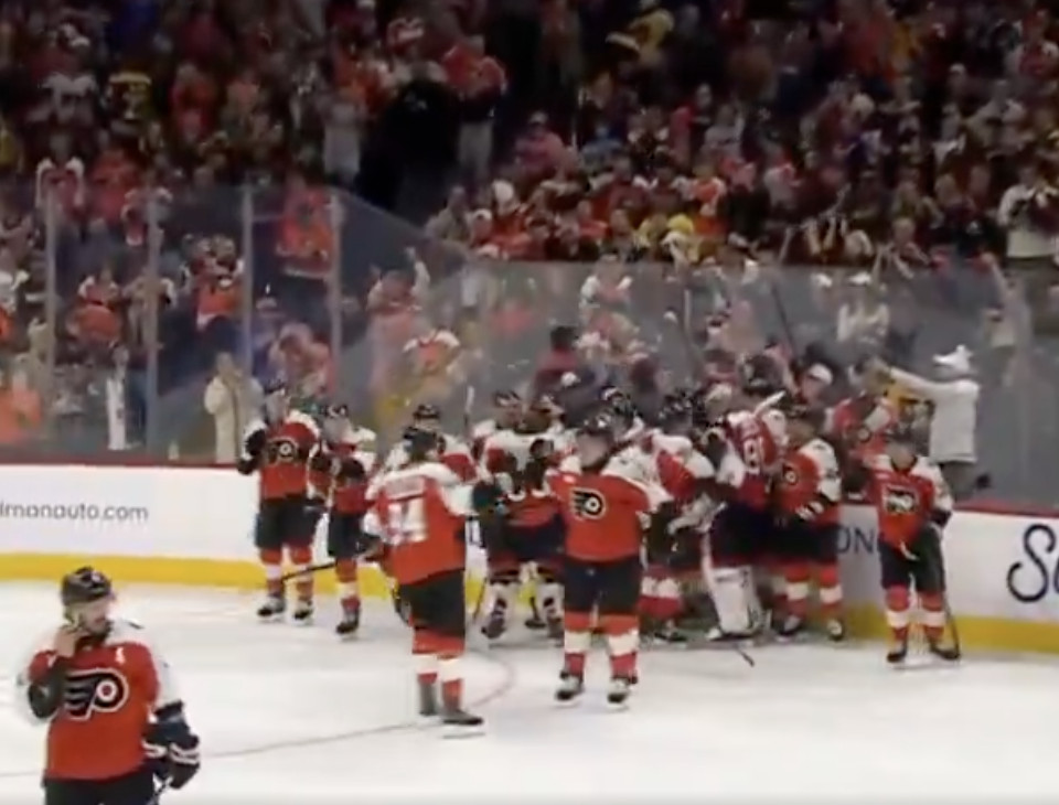 Top 5: The Flyers in the playoffs this morning