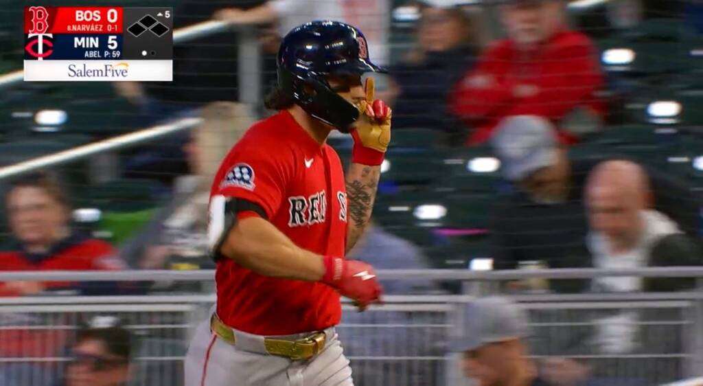 Death threats: Jarren Duran tells a supporter to get lost