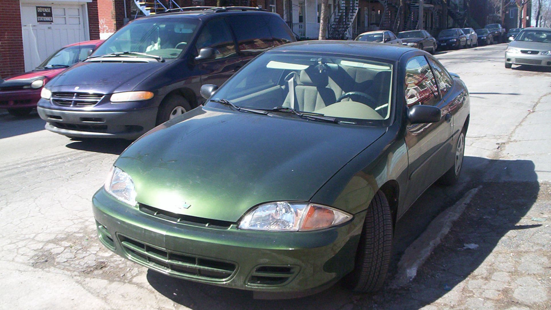 11. La voiture du parking du centre commercial (Chevy Cavalier)