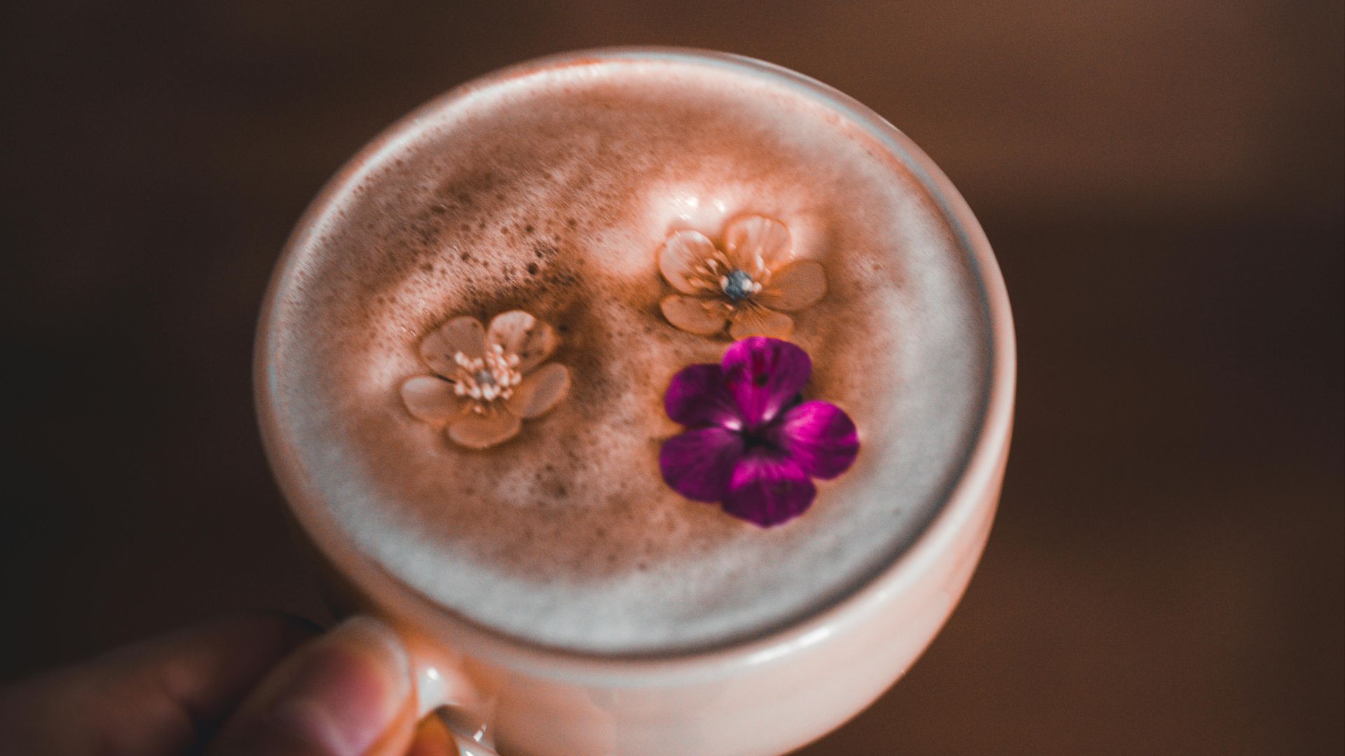20. Lattes aux fleurs