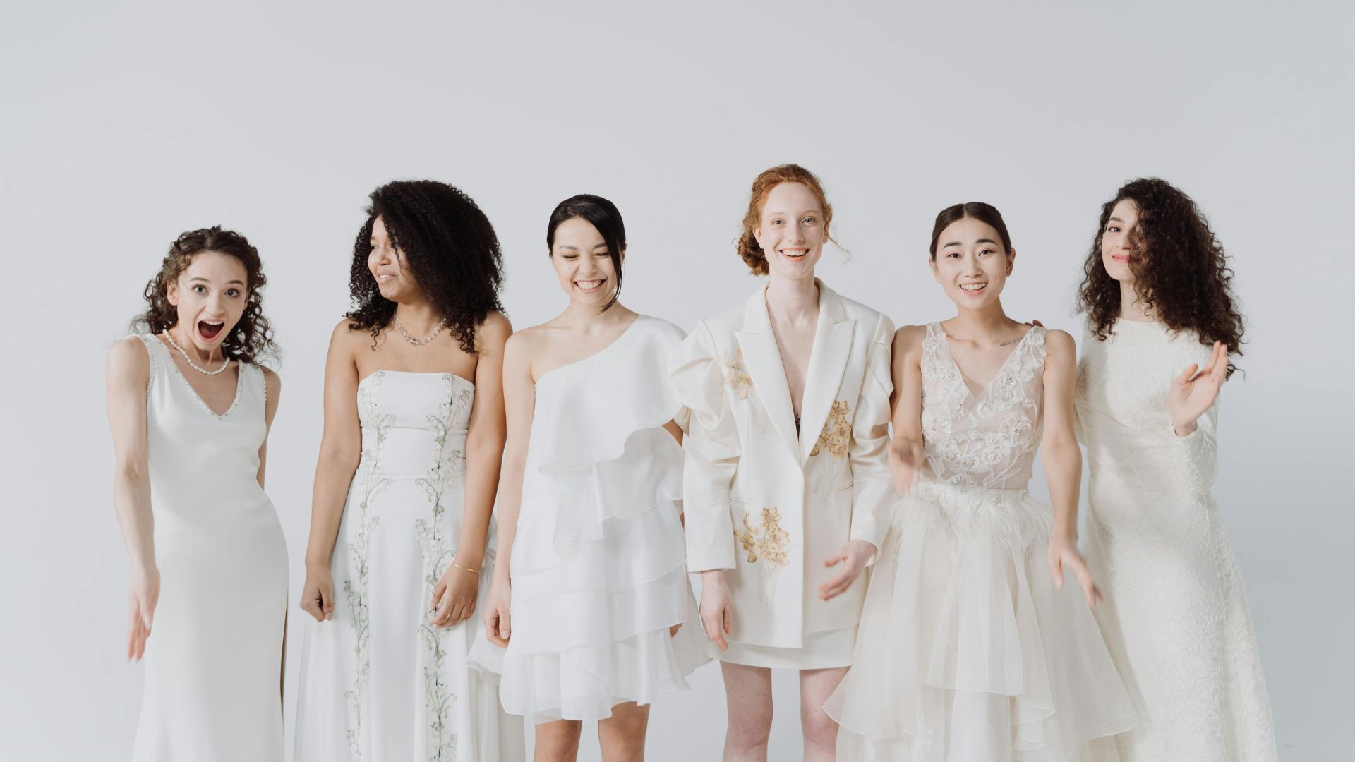 2. Robes presque blanches