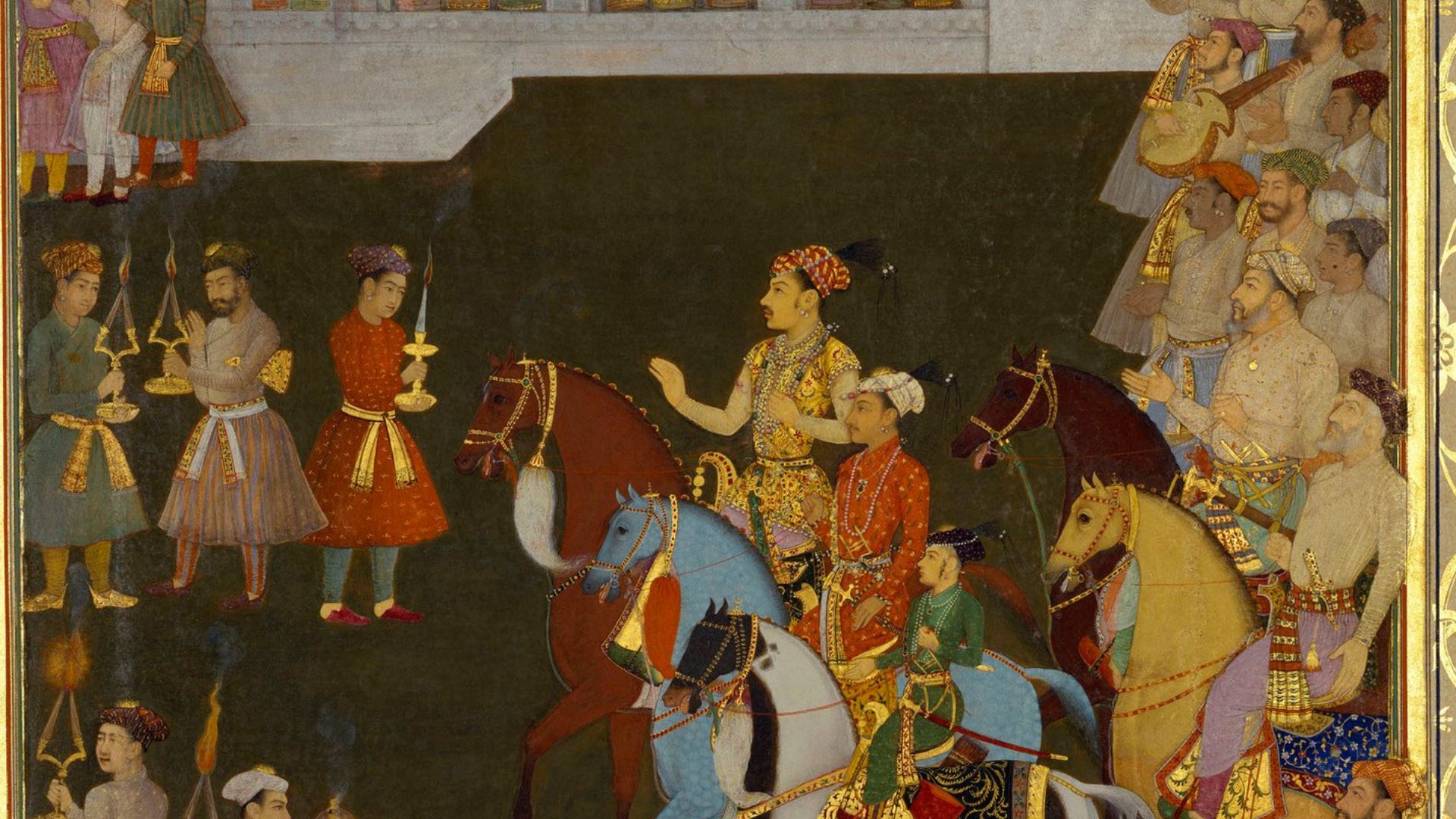 6. Aurangzeb et Murad Baksh
