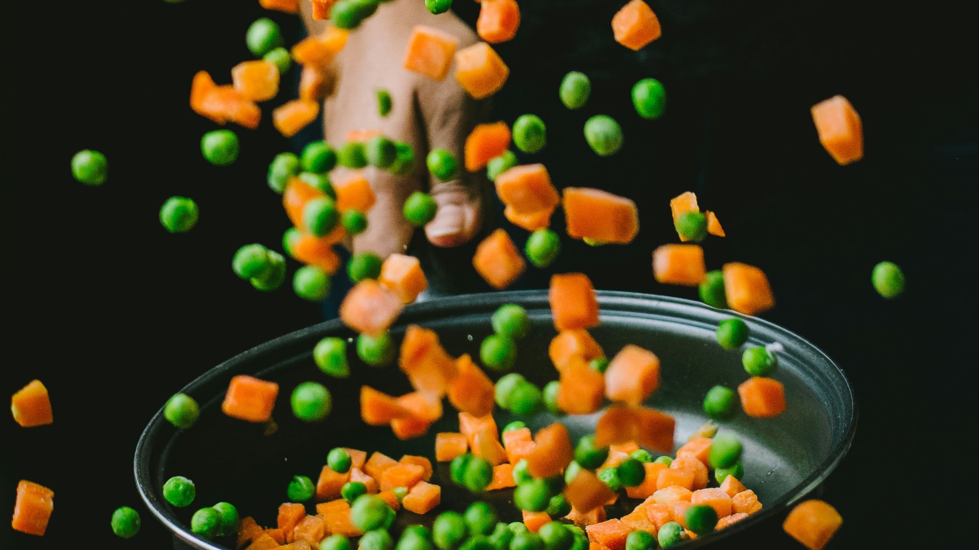 1. Utilisation de légumes surgelés déjà coupés