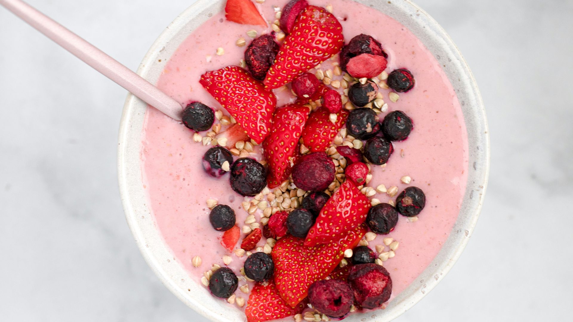 9. Mini-smoothie au kéfir aux baies
