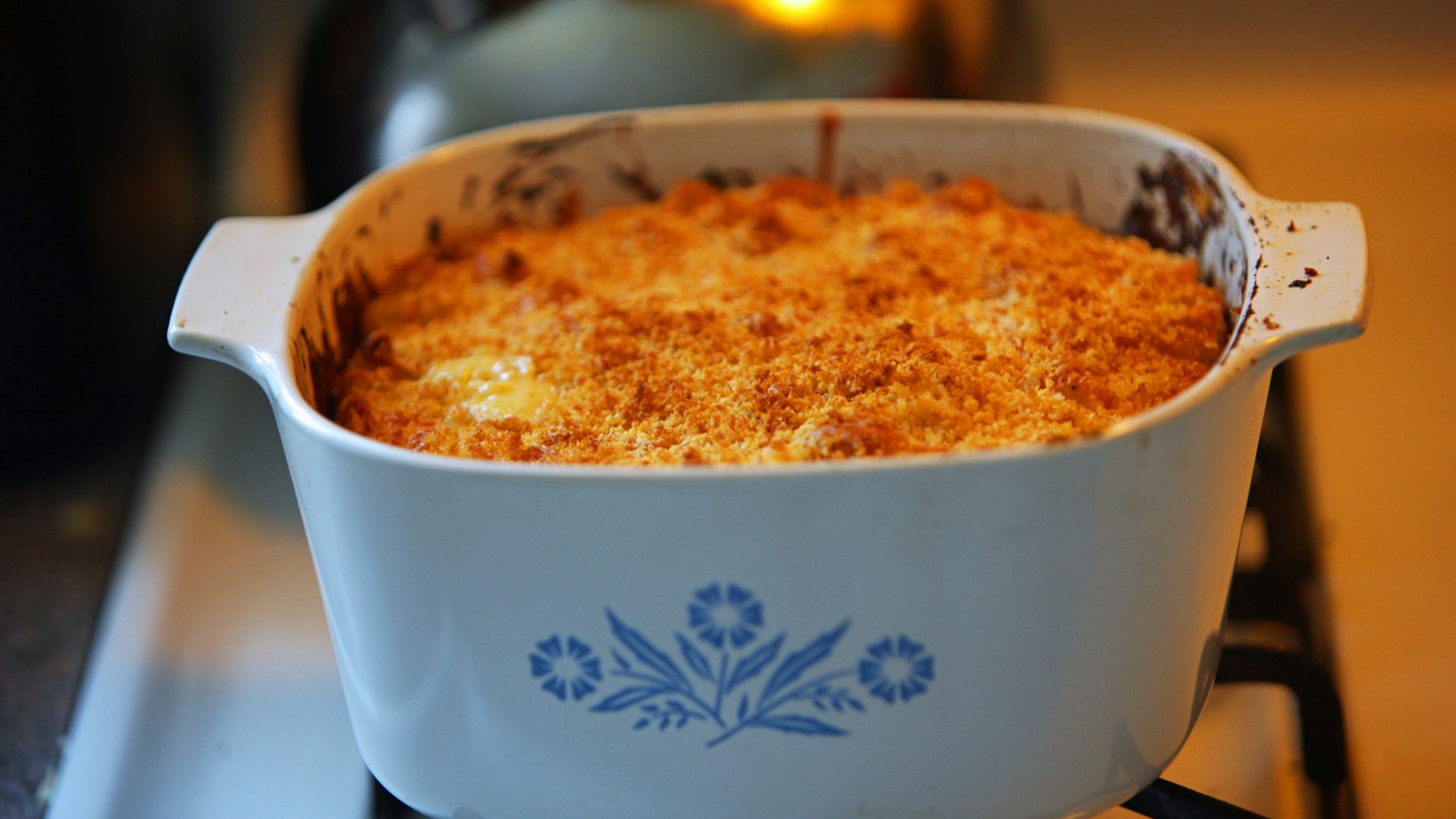 6. Macaroni au fromage avec des garnitures
