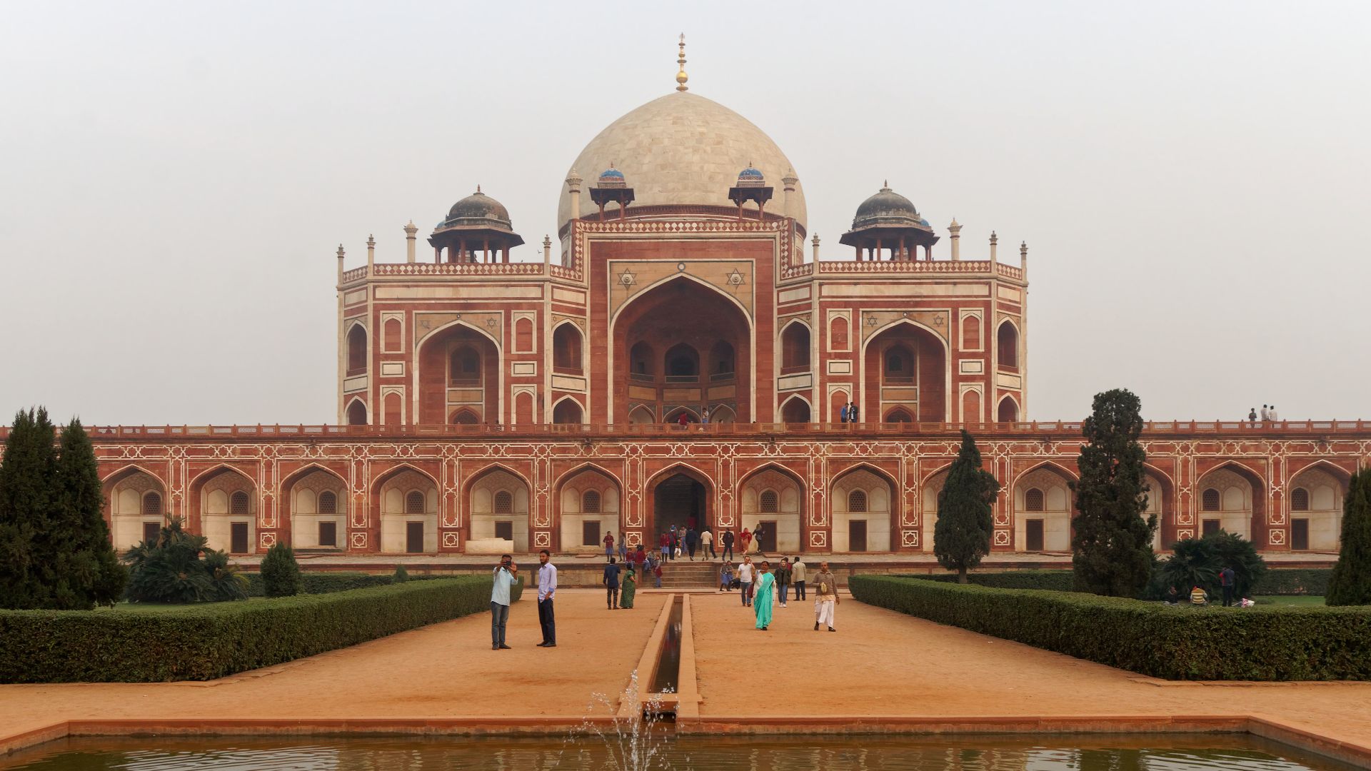 15. Le tombeau de Humayun