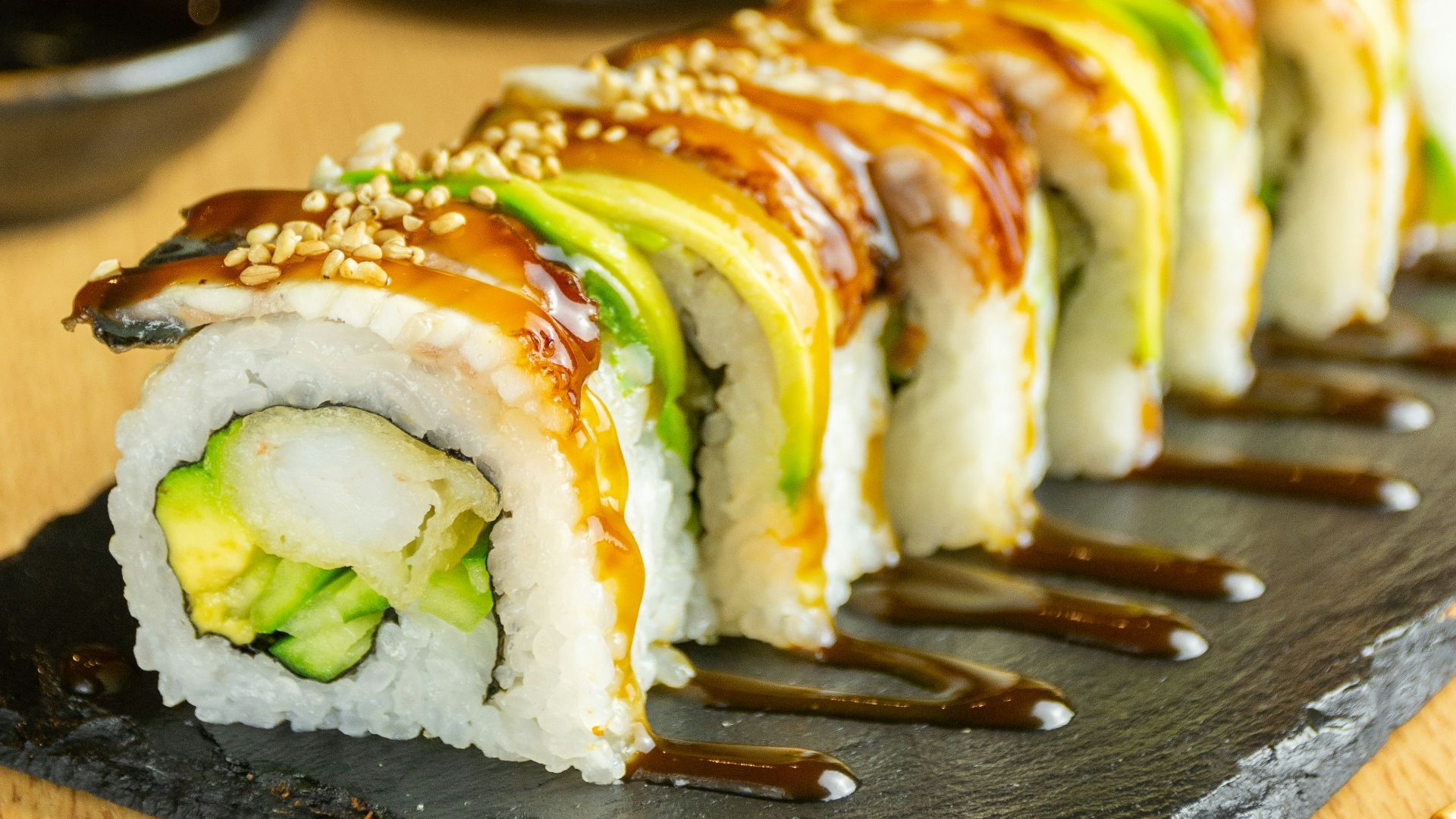 2. Rouleaux de sushi bouchées