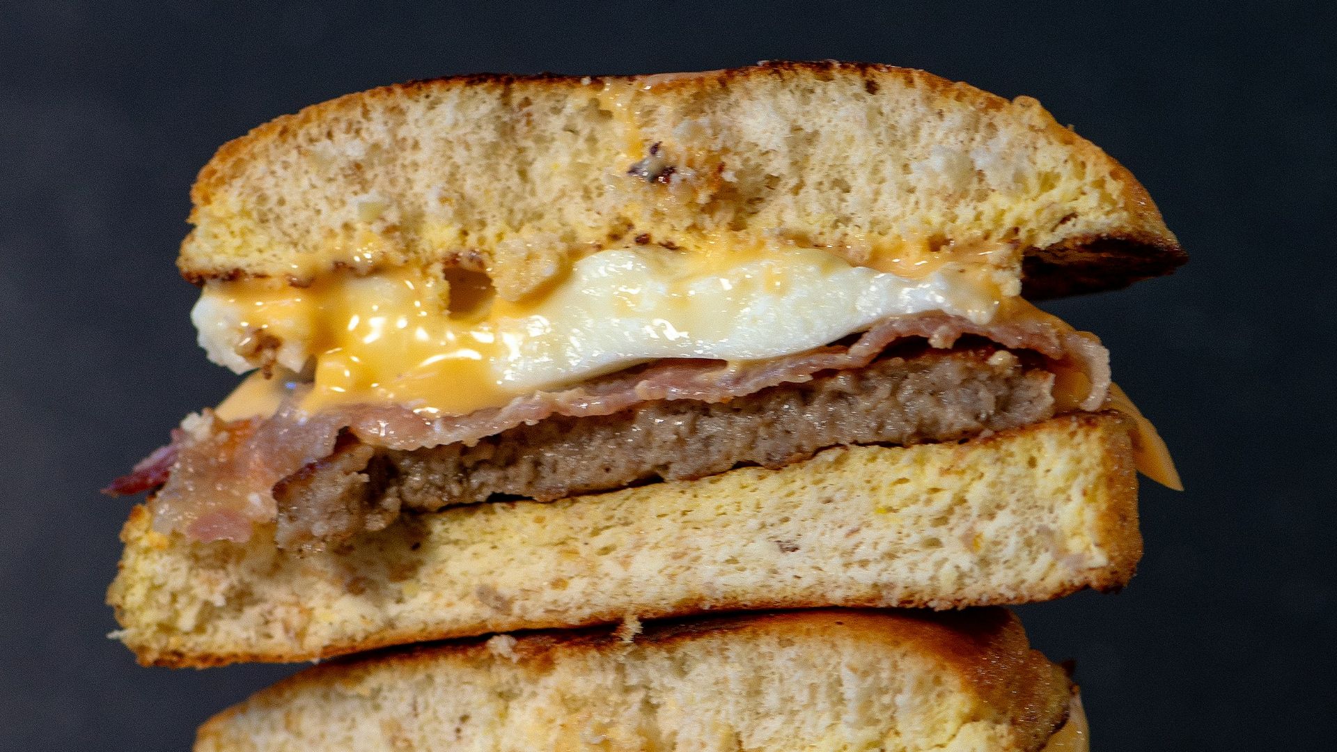 16. Sandwichs pour le petit-déjeuner dans les fast-foods