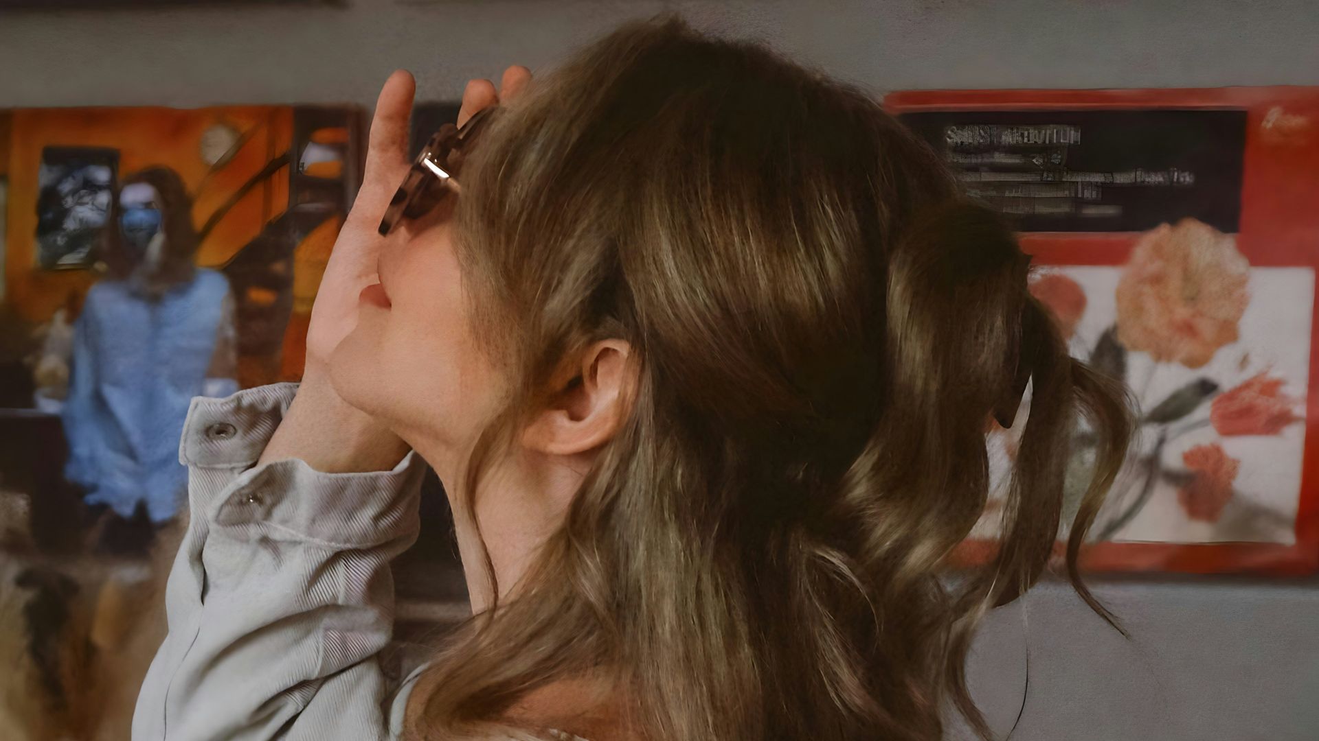 13. Une coiffure mi-longue