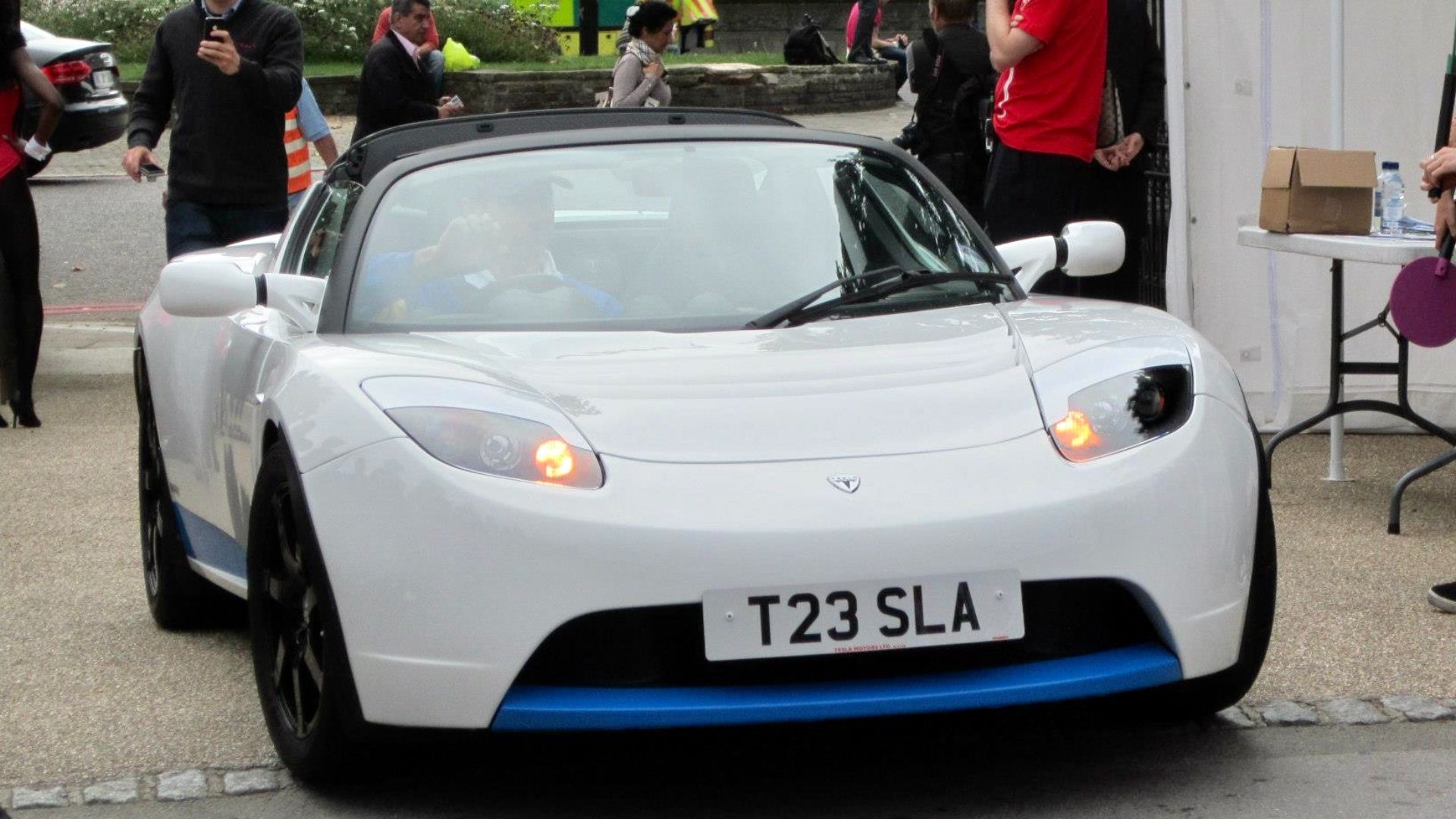 10. La Tesla Roadster de Sergey Brin