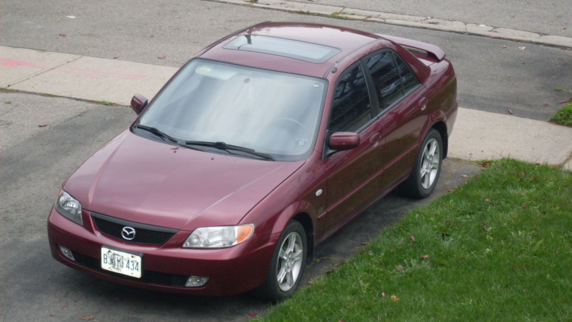 10. Mazda Protegé