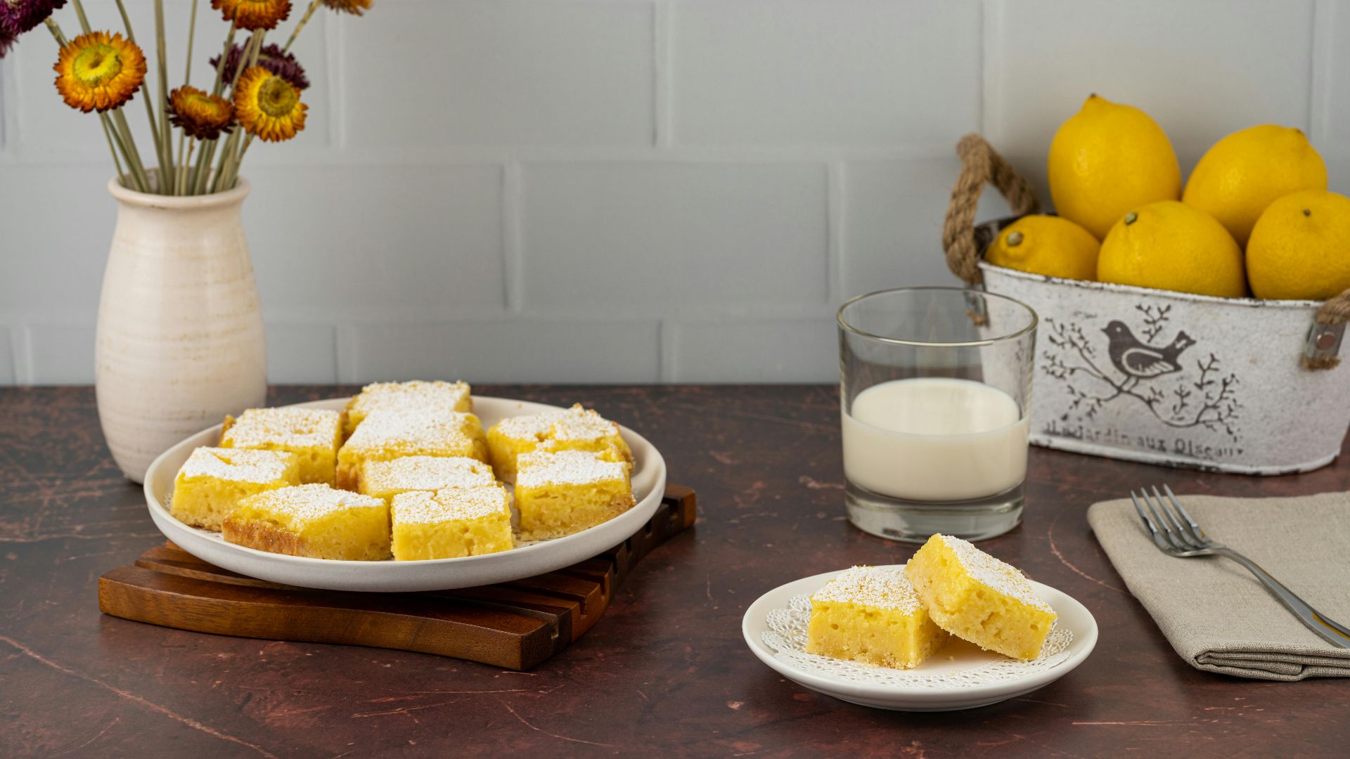 14. Barres au citron