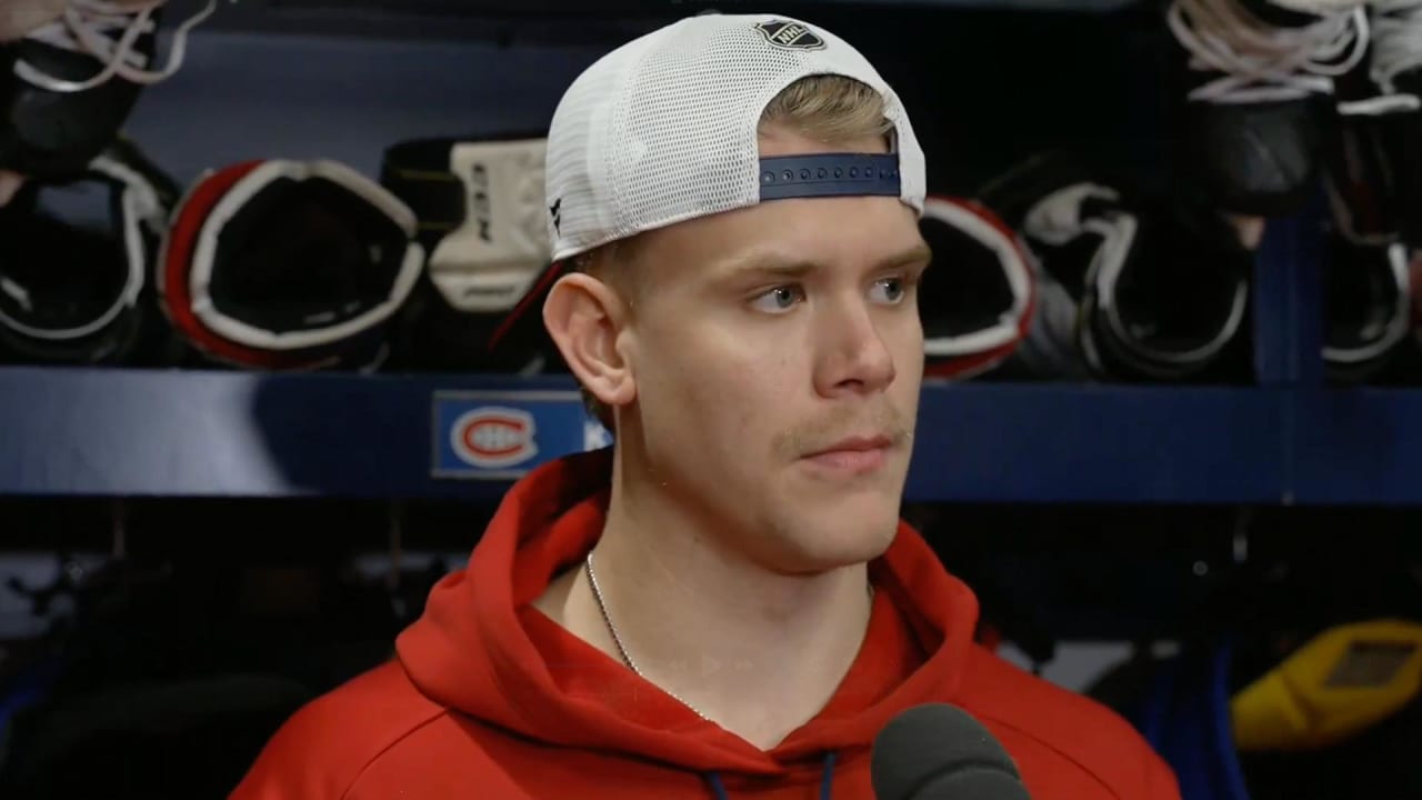 Kaiden Guhle is not at the Canadiens’ practice