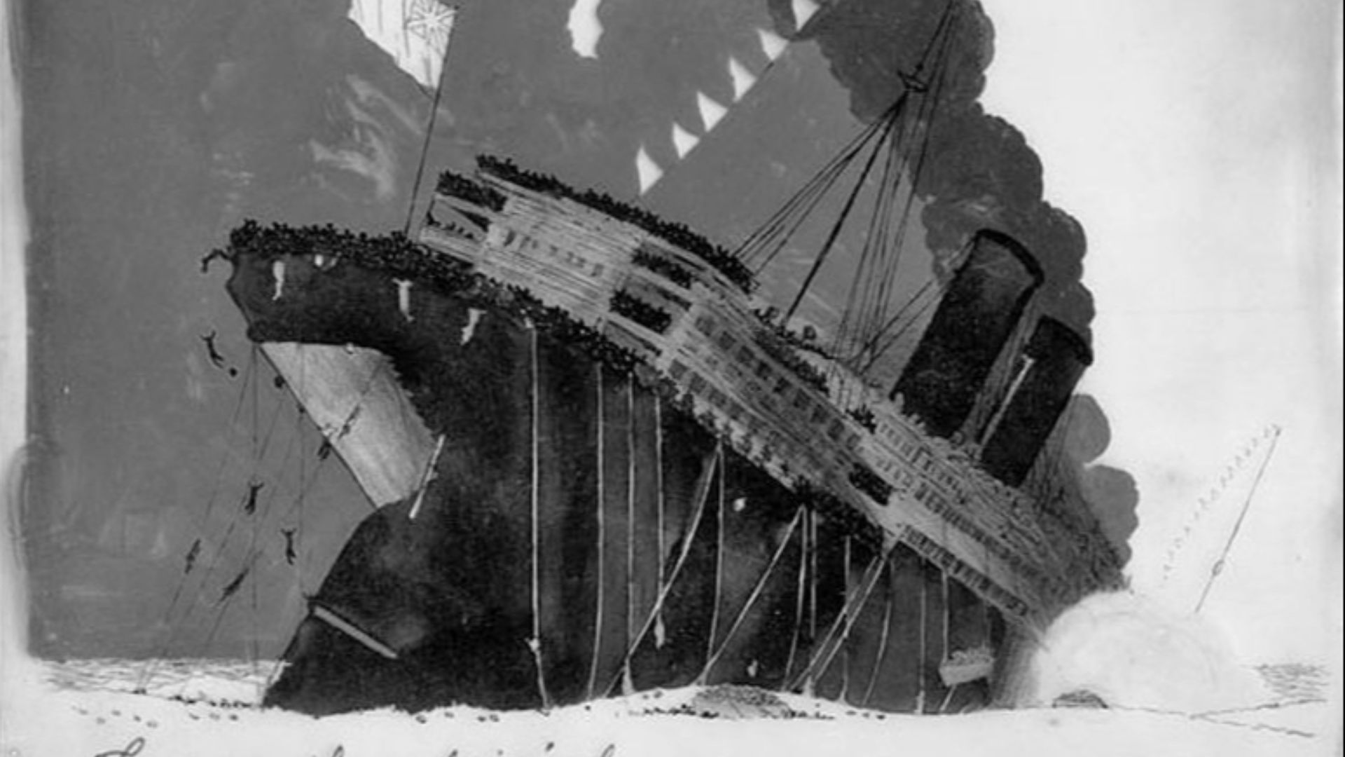 6. Le naufrage du Lusitania (1915)