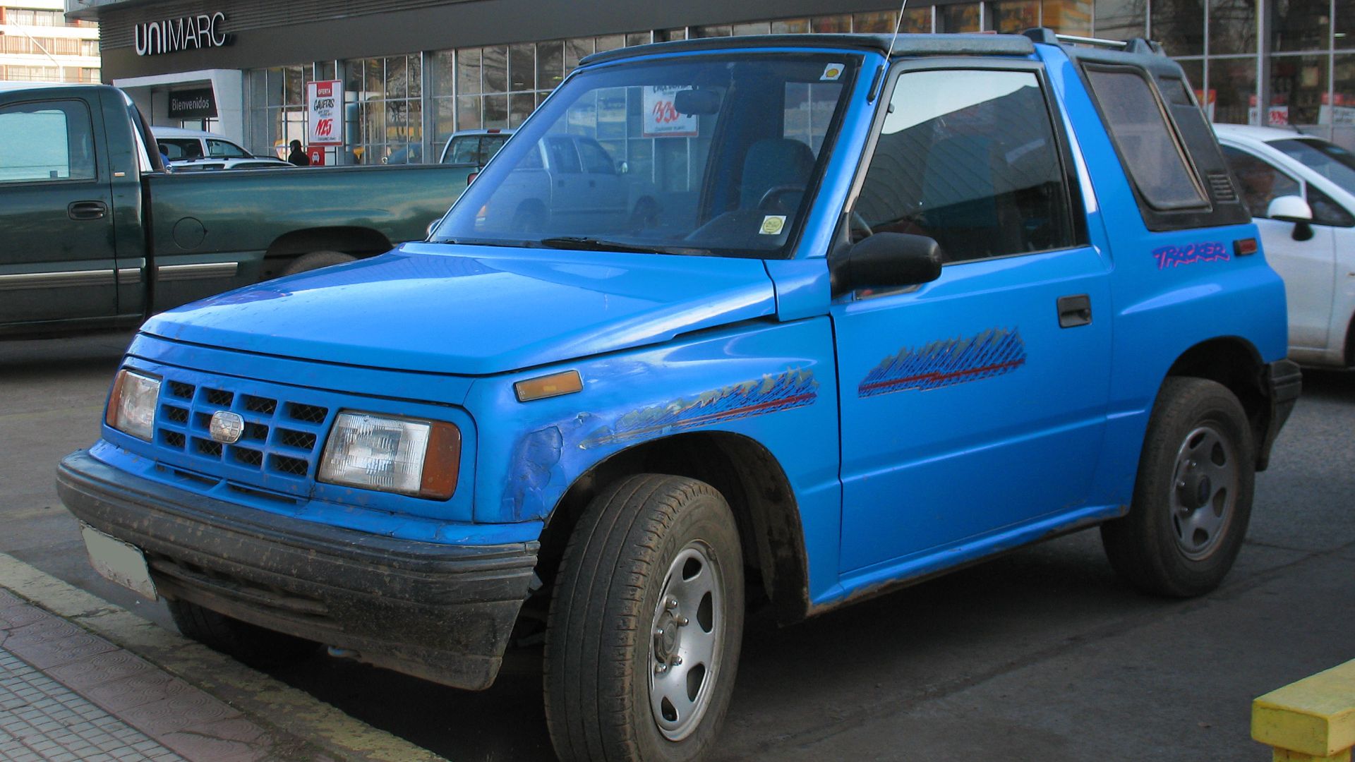 19. Geo Tracker cabriolet deux portes (1989-1998)
