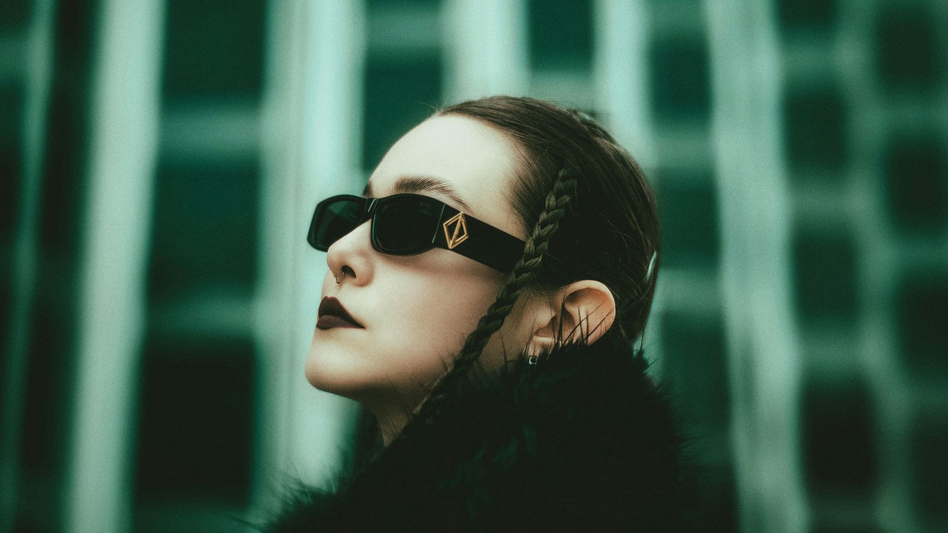 1. Lunettes de soleil Tiny Matrix