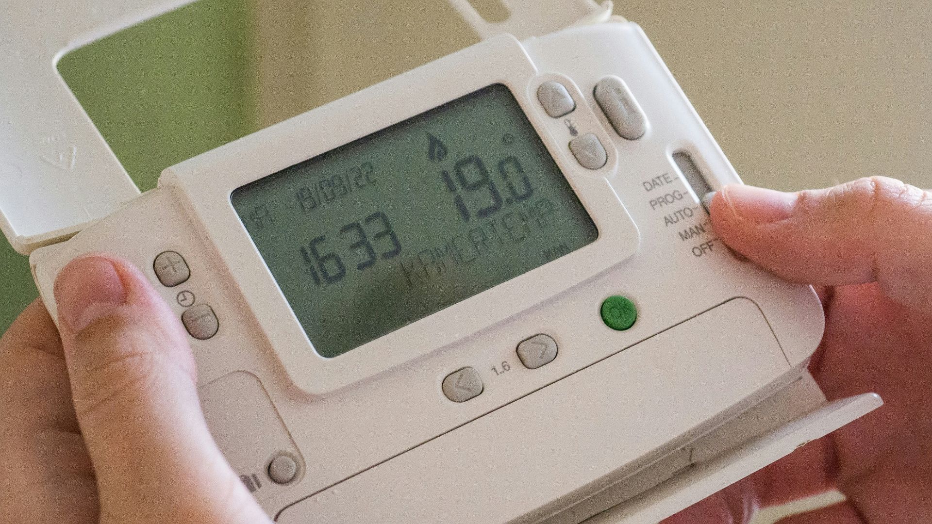 1. Baissez le thermostat