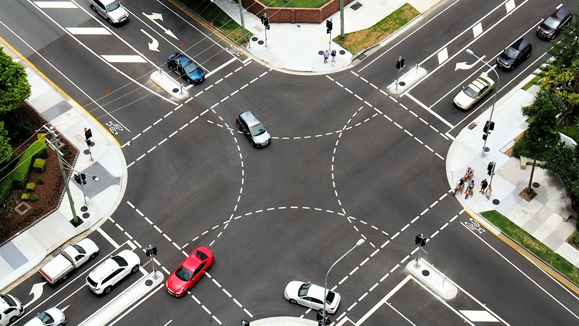 2. Les conducteurs qui bloquent le carrefour