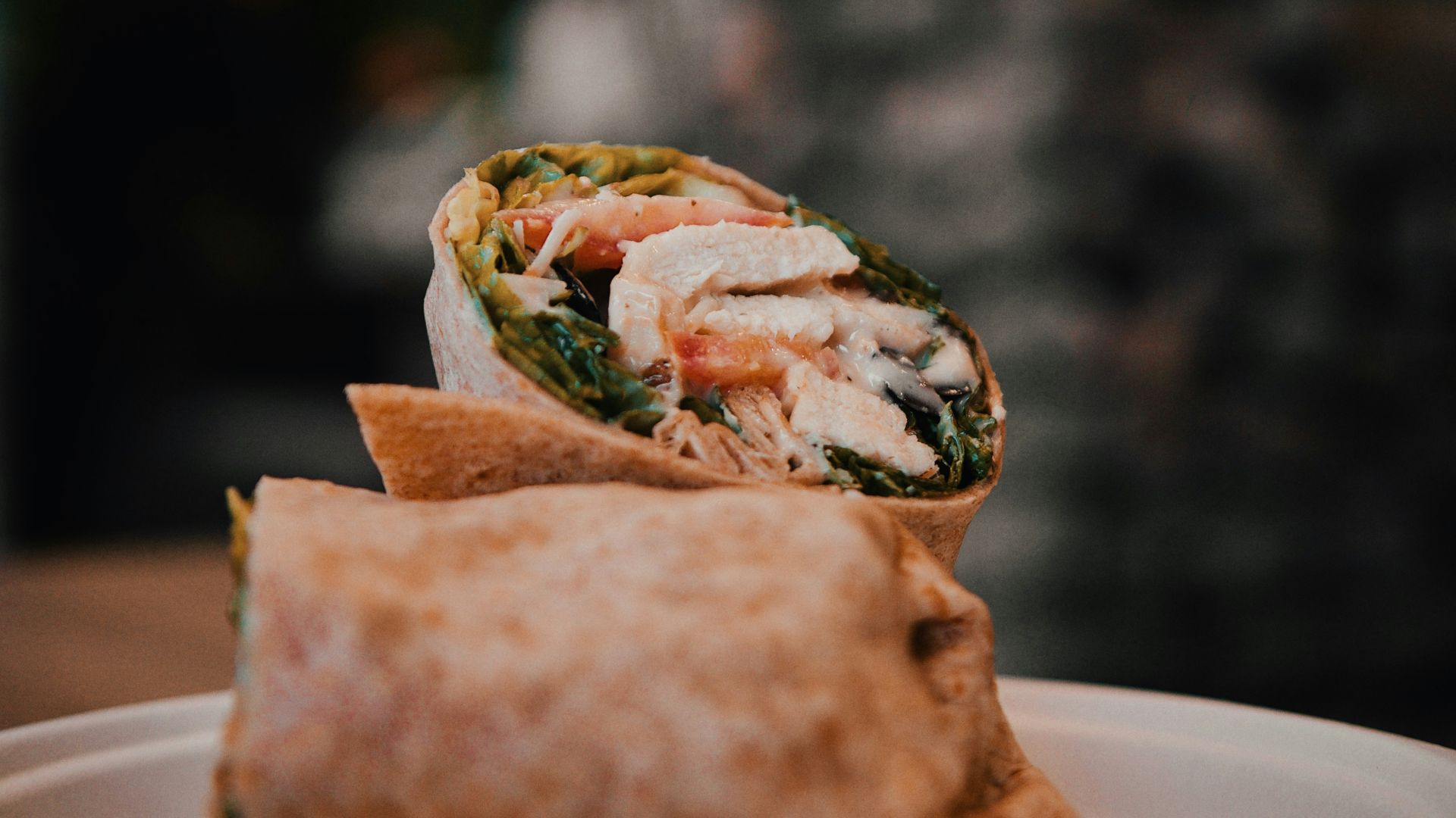 10. Wrap César au poulet