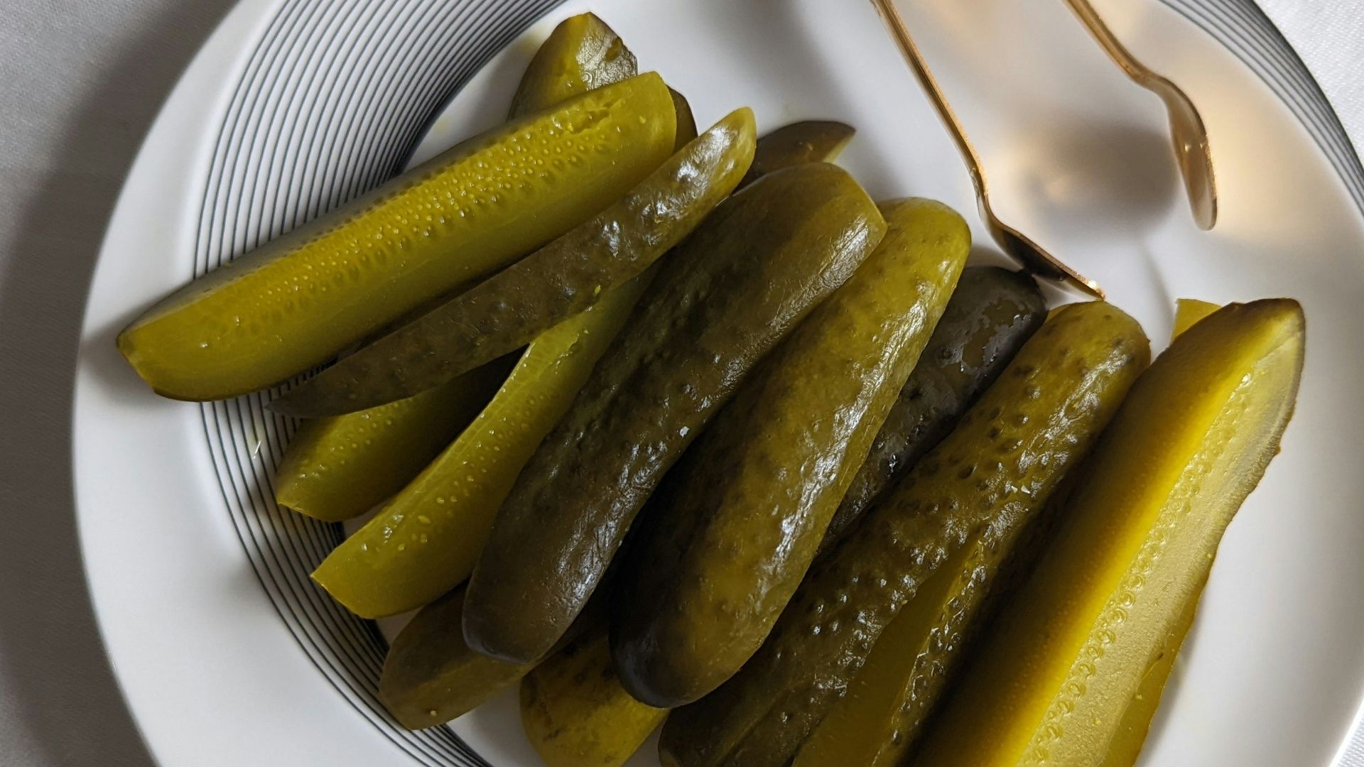 17. Cornichons et vinaigre