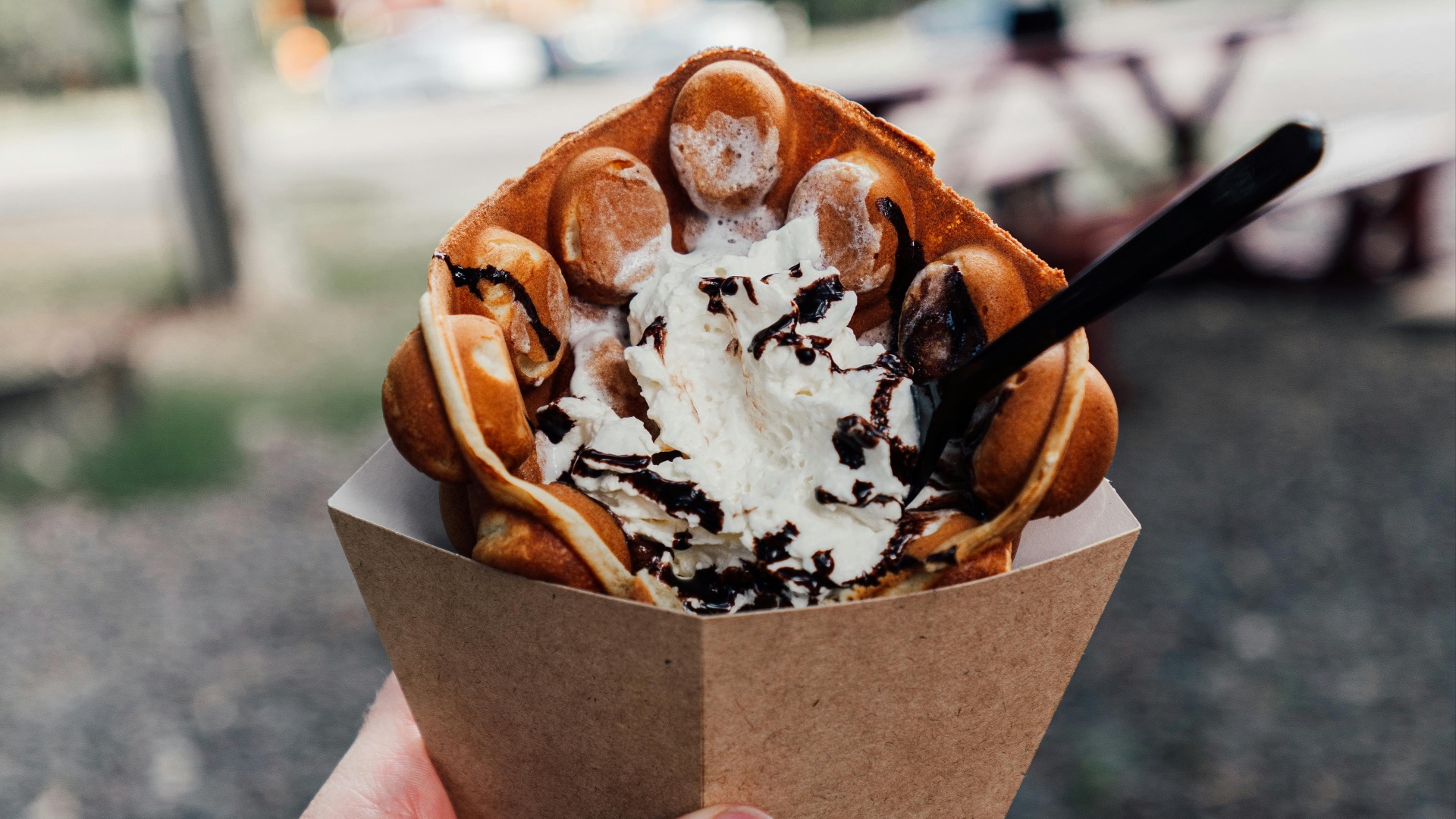 10. Gaufre à bulles (Hong Kong)