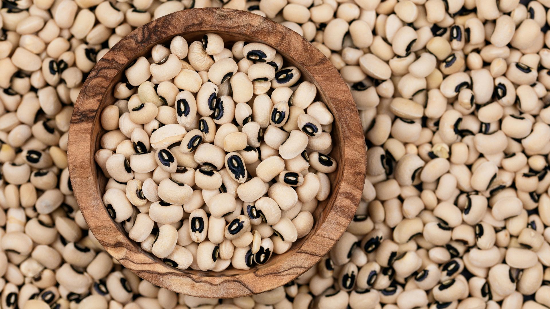 1. Haricots à œil noir