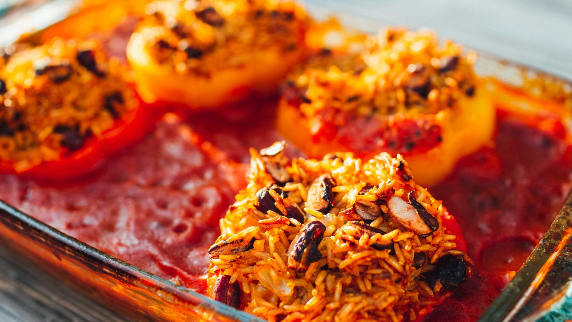 8. Poivrons farcis (du monde entier)
