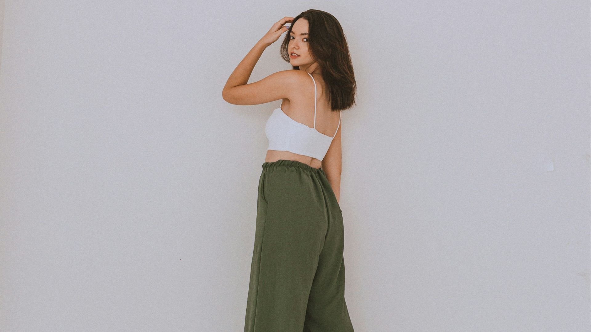 10. Pantalons en lin trop larges