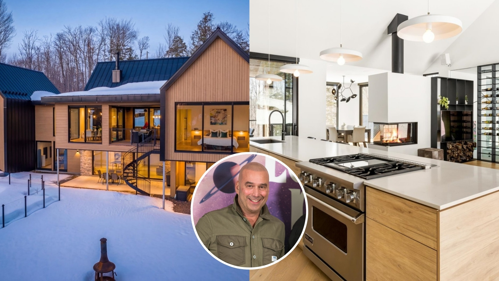 This impressive home designed by Daniel Corbin is on the market for $2.3 million