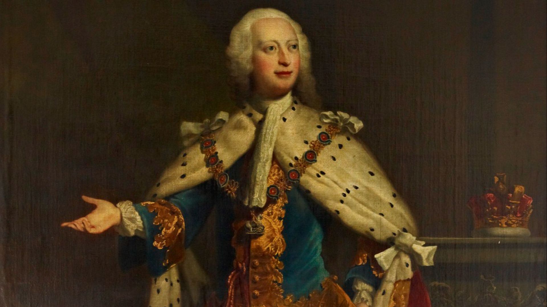 10. George II et Frédéric, prince de Galles