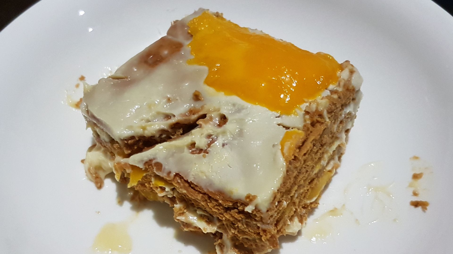 20. Gâteau glacé
