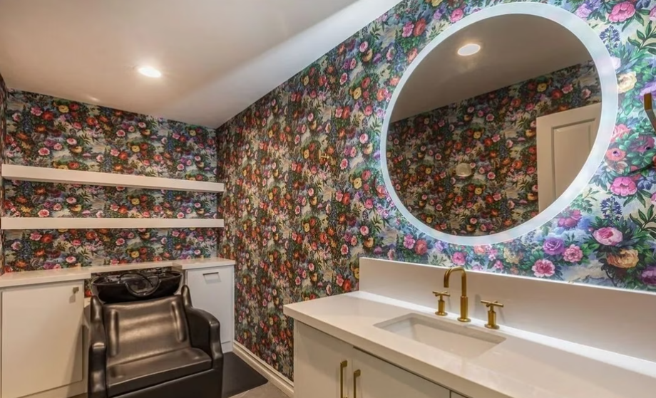 The bathroom