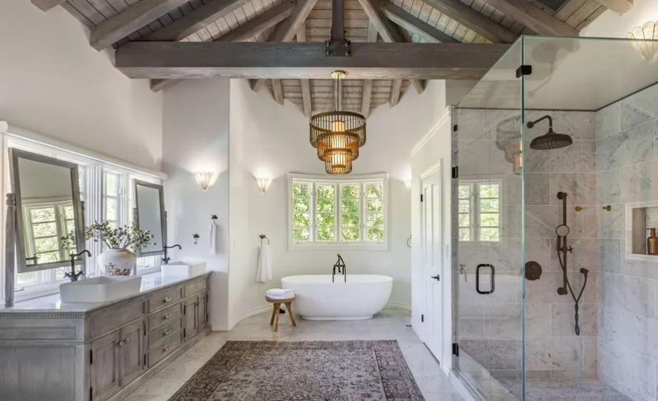 The bathroom
