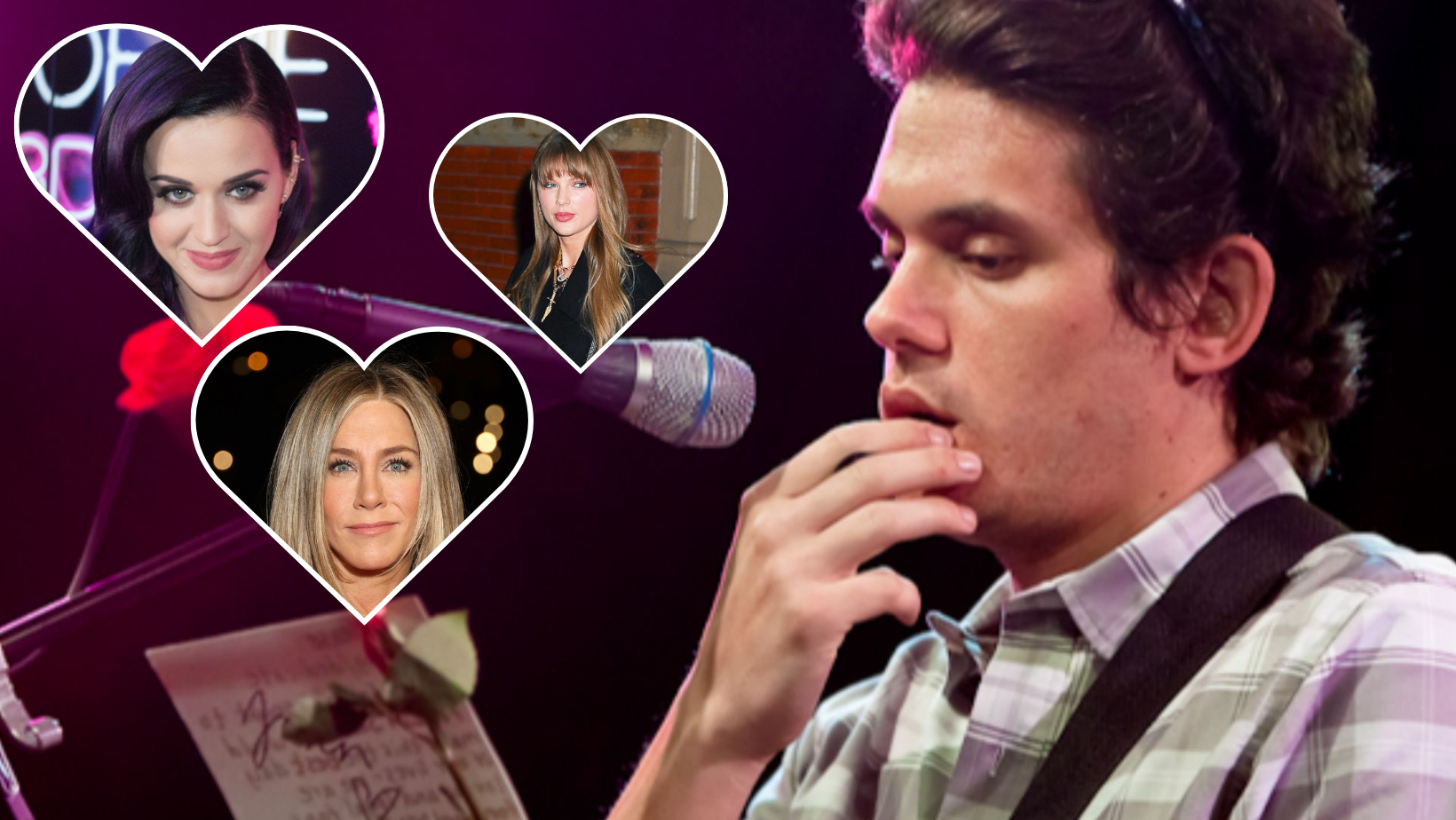 John Mayer's tumultuous love life over the years: Jennifer Aniston, Taylor Swift, and others