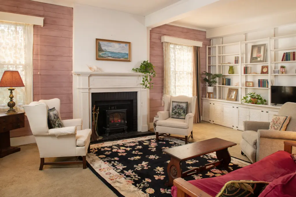 The living room