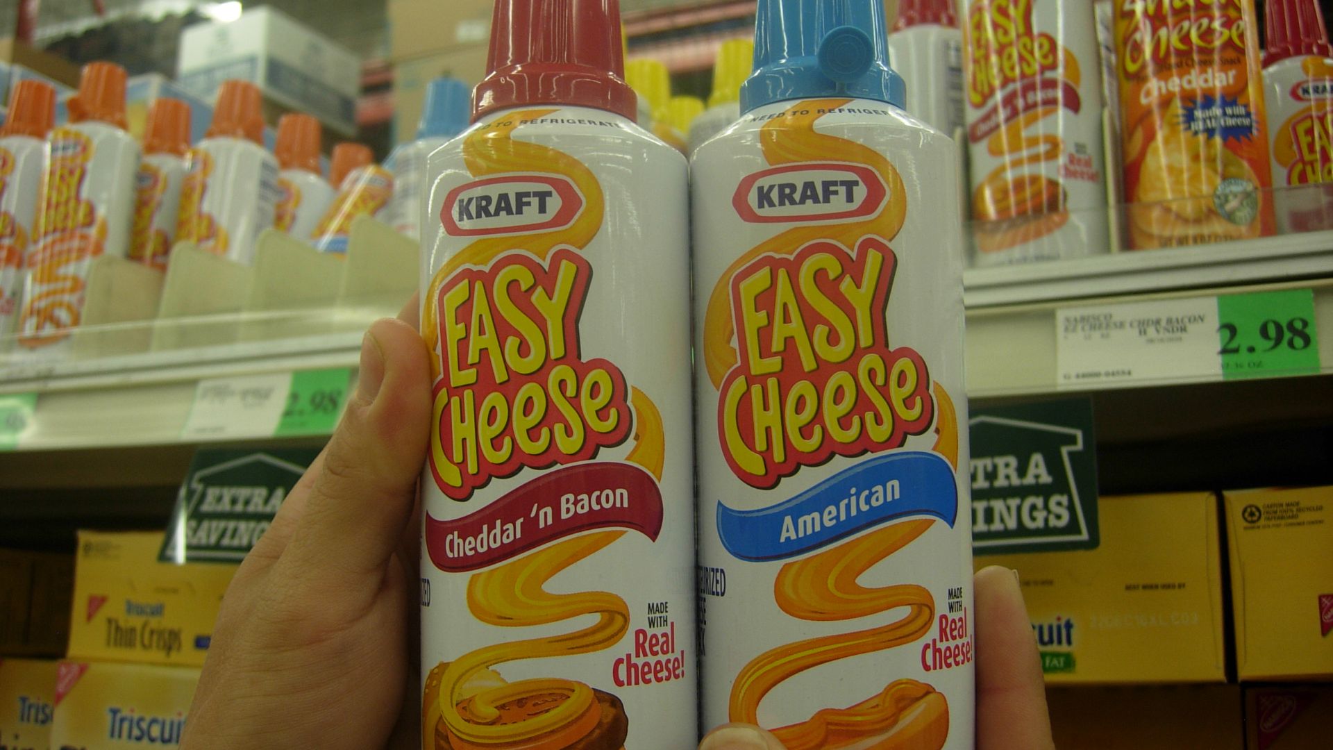 1. Fromage en spray